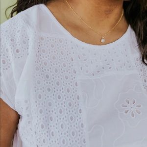 ROOLEE Gorgeous Eyelet Flowy Tank SIZE Medium Worn once!